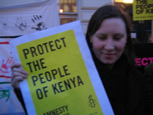 AI UK, Staff Members of the IS and Participants Support Reach Out for Kenya Day