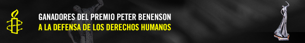 Ganadores del Premio Peter Benenson a la Defensa de los Derechos Humanos