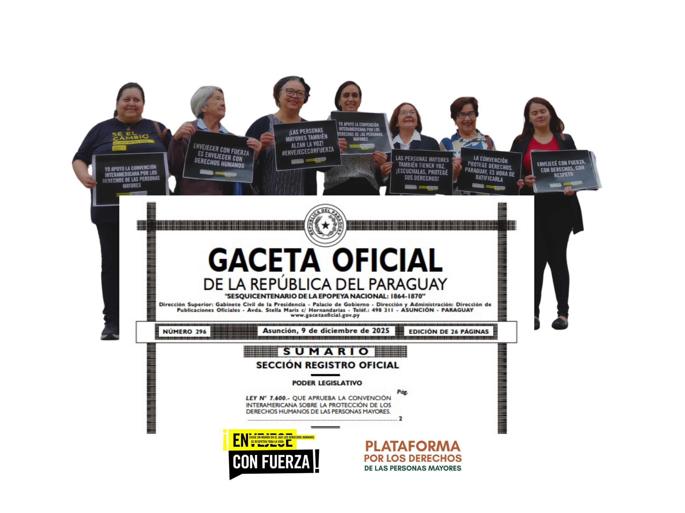 RATIFICACIÓN DE LA CONVENCIÓN INTERAMERICANA SOBRE LOS DERECHOS DE LAS PERSONAS MAYORES